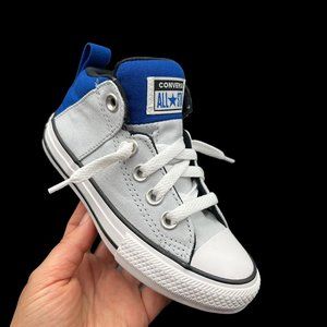Converse Chuck Taylor All Star Little Boys Slip on Shoe Size 12 Light/Royal Blue
